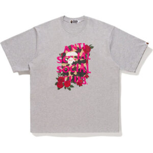 Bape x Anti Social Social Grey Shirt
