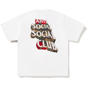 Bape x Anti Social Social white Shirt