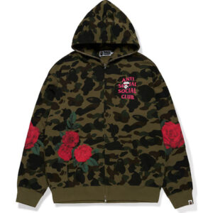 BAPE x ASSC FULL ZIP HOODIE