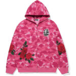 BAPE x ASSC Logo FULL ZIP HOODIE