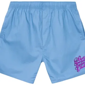 Anti Social Social Club Eyelash Shorts ‘Blue’
