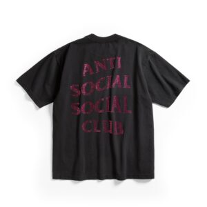 Rhinestone Mind Games Black / Pink Tee