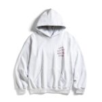 Rhinestone Mind Games White Hoodie