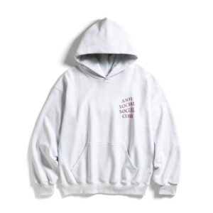 Rhinestone Mind Games White Hoodie