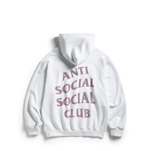Rhinestone Mind Games White Hoodie