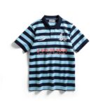Blue Stripe Devilish Polo