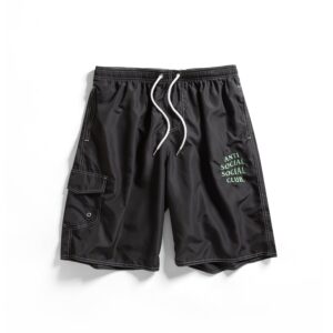 Assc Bored Black Shorts