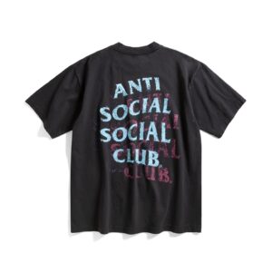 Assc Black Distressed Tee