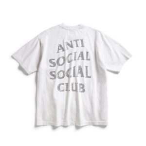 Rhinestone Mind Games White / Silver Tee