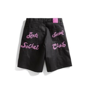Assc Chainstitch Carpenter Black Shorts