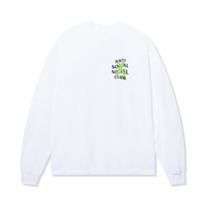 Cancelled USA Made Long Sleeve White Tee