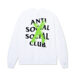 Cancelled USA Made Long Sleeve White Tee