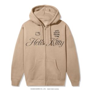 ASSC x Hello Kitty Ethereal Zip Sandstone Hoodie