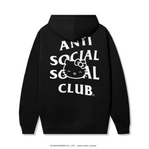 ASSC x Hello Kitty Ethereal Zip Black Hoodie