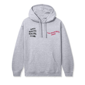 ASSC x 49ERS IMPACT HOODIE GREY