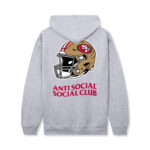 ASSC x 49ERS IMPACT HOODIE GREY