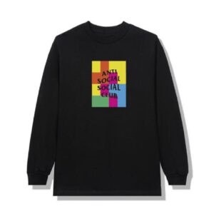 Anti Social Social Club Pablo long-sleeved black t-shirt