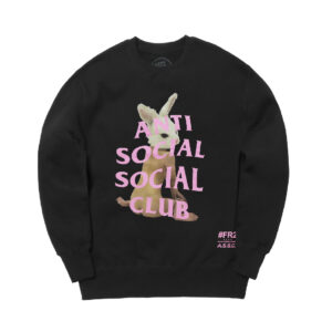 Anti Social Social Club x FR2 Crew Neck Sweatshirt – Black