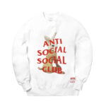 Anti Social Social Club x FR2 Crew Neck Sweatshirt – White