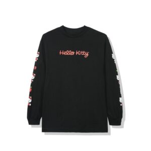 Anti Social Social Club x Hello Kitty Long Sleeve T-Shirt – Black