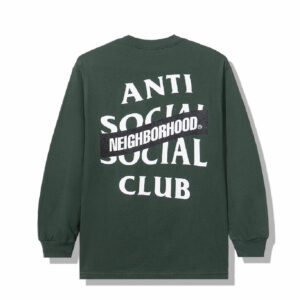 Anti Social Social Club x Neighborhood Long Sleeve T-Shirt – Green
