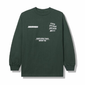 Anti Social Social Club x Neighborhood Long Sleeve T-Shirt – Green