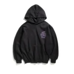 Airbrushed Hoodie – Black