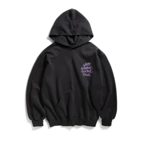 Airbrushed Hoodie – Black