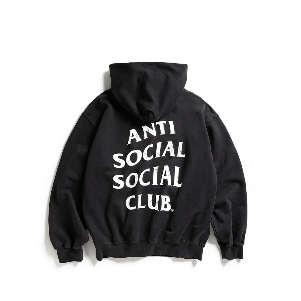 Assc Worn Hoodie – Black Assc Worn Hoodie – Black
