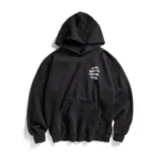 Assc Worn Hoodie – Black