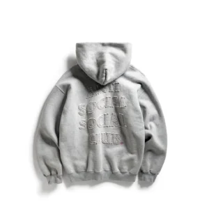 Applique Mind Games Hoodie – Grey