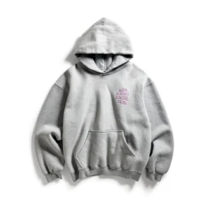 Applique Mind Games Hoodie – Grey