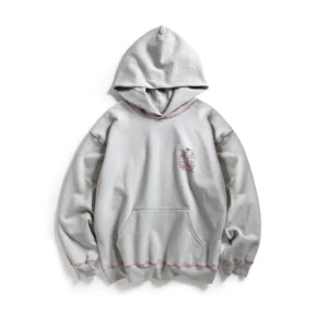 ASSC Hoodie with contrasting stitching – Grey