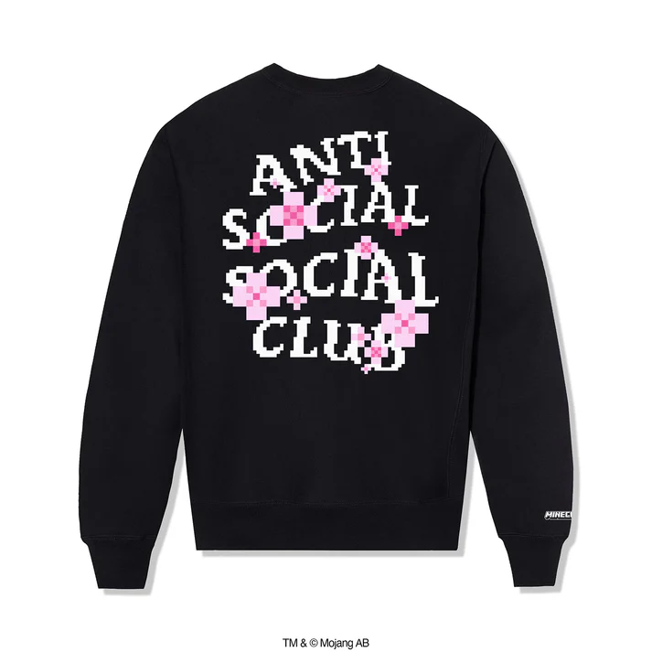 ASSC x Minecraft Cherry Blossom Crewneck ASSC x Minecraft Cherry Blossom Crewneck