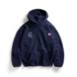 Assc Fleece-lined hoodie – Navy