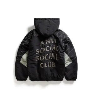 ASSC STUDDED STARTER JACKET WITH QUILTED SHOULDERS