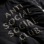 ASSC STUDDED STARTER JACKET WITH QUILTED SHOULDERS