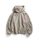 Assc Fleece-lined hoodie – Beige