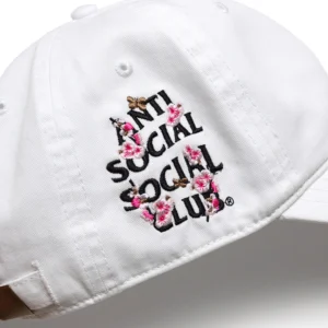 Assc Embroidered Cap – White