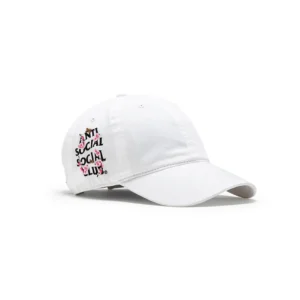 Assc Embroidered Cap – White