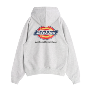 ASSC x DICKIES LOGO HEATHER GREY HOODIE