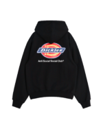 ASSC x DICKIES LOGO BLACK HOODIE