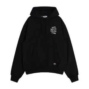 ASSC x DICKIES LOGO BLACK HOODIE