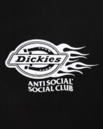 ASSC x DICKIES FLAME BLACK HOODIE