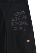 ASSC x DICKIES WORK BLACK SHORTS