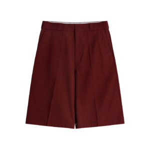 ASSC x DICKIES WORK BURGUNDY SHORTS