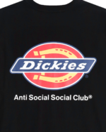 ASSC x DICKIES LOGO BLACK TEE