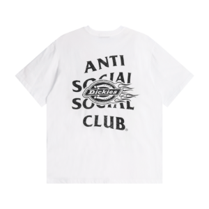ASSC x DICKIES FLAME WHITE TEE