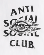 ASSC x DICKIES FLAME WHITE TEE