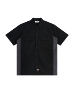 ASSC x DICKIES WORK BLACK SHIRTS